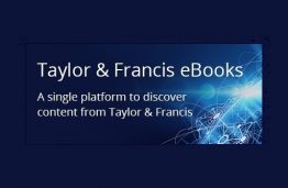 Temporal access to Taylor & Francis e-books collection
