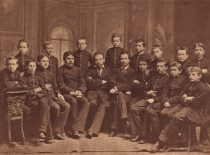 Dinabarkas Real School, Class II, 1883 J. Tumas in the second row, fourth from the right