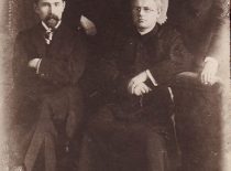Founders of the "Vilties" Society: Antanas Smetona, Kazimieras Žalys, Juozas Tumas, Liudas Gira, 1911.
