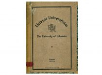 The University of Lithuania: [statute, syllabuses, rules], 1923.” (1923), Kaunas: [publisher unidentified], 1923.