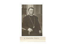 Adomas Kliučinskis. Church and press figure Justinas Staugaitis.