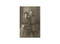 Adomas Kliučinskis. General Vincas Grigaliūnas-Glovackis with his wife.