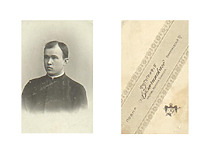 Adomas Kliučinskis. Unknown clergyman. After 1912.