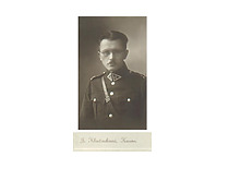 J. Kliučinskienė. Lieutenant colonel, doctor Jonas Brundza.