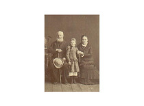 Wladislaw Zatorski and Jaroslaw Brzozowski. Unknown family. Circa 1895.