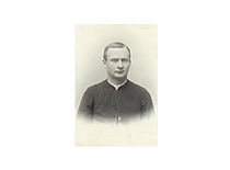 Wladislaw Zatorski. Press figure, Father Pranas Bučys. Before 1905.