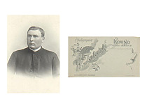 Wladislaw Zatorski. Unknown clergyman. Circa 1900.