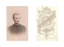 Wladislaw Zatorski. Unknown clergyman. Circa 1900.