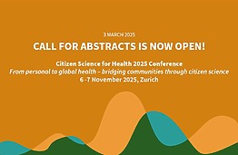 Call for abstracts for the conference on Citizen Science for Health